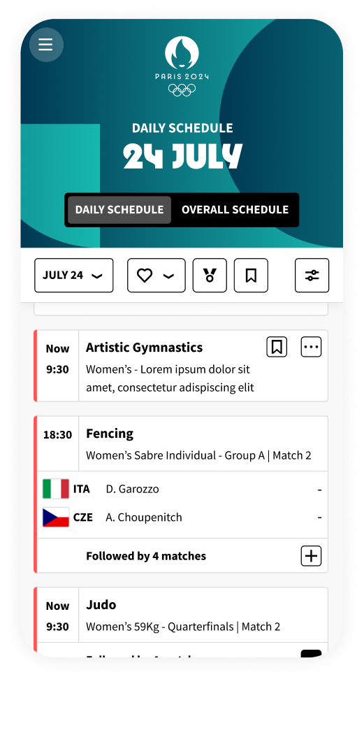 Pantalla 5 de la app Paris 2024