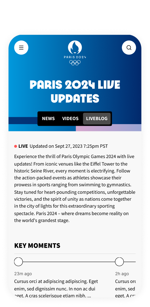 Pantalla 8 de la app Paris 2024