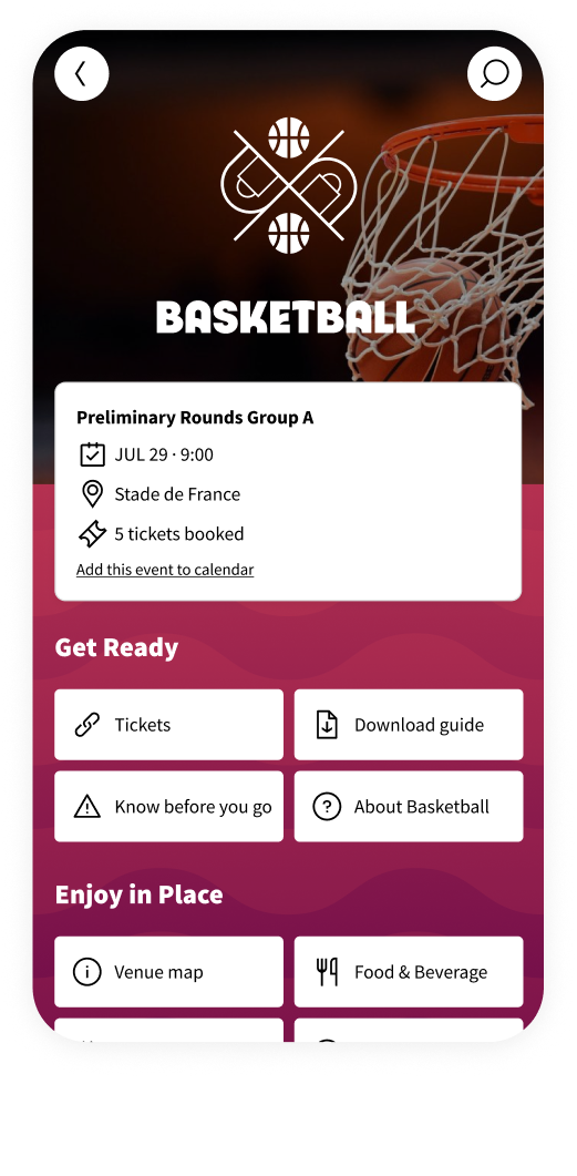 Pantalla 9 de la app Paris 2024